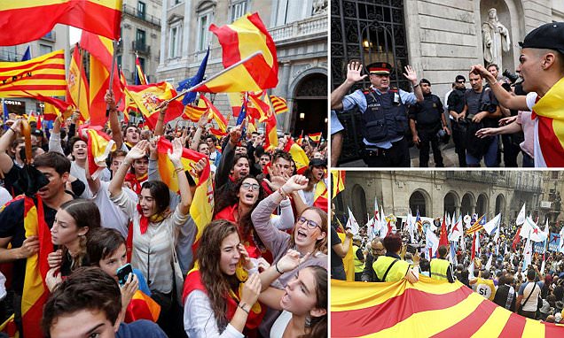 Pemerintah Spanyol Ingatkan `Referendum Catalan` Ancam Uni Eropa